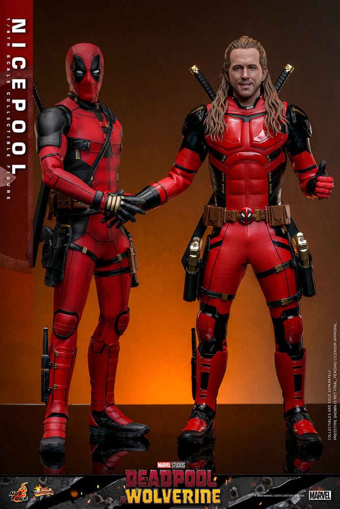 🧪 LAB | SU ORDINAZIONE Deadpool & Wolverine Movie Masterpiece Action Figure 1/6 Nicepool 30 cm