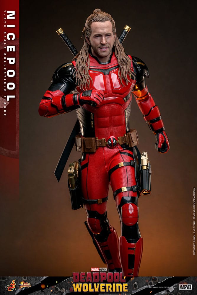 🧪 LAB | SU ORDINAZIONE Deadpool & Wolverine Movie Masterpiece Action Figure 1/6 Nicepool 30 cm