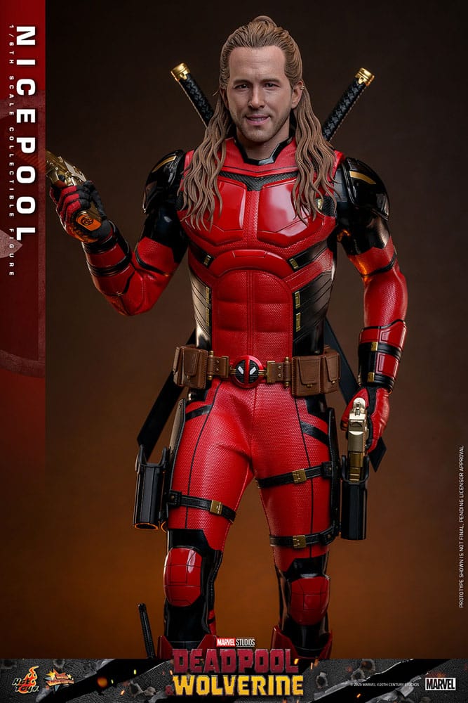 🧪 LAB | SU ORDINAZIONE Deadpool & Wolverine Movie Masterpiece Action Figure 1/6 Nicepool 30 cm