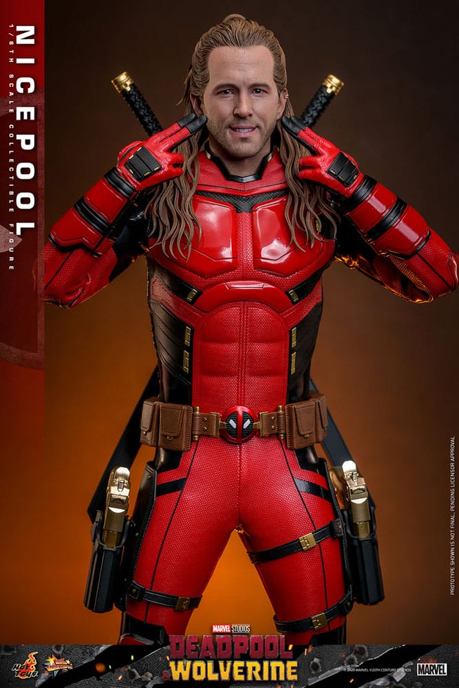 🧪 LAB | SU ORDINAZIONE Deadpool & Wolverine Movie Masterpiece Action Figure 1/6 Nicepool 30 cm