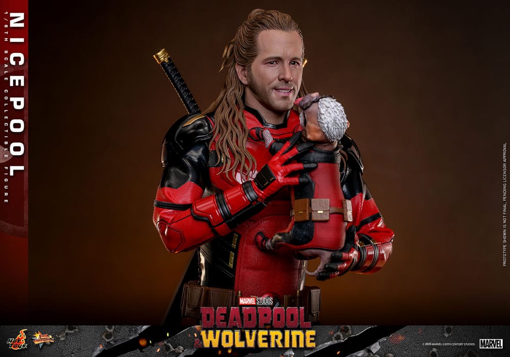 🧪 LAB | SU ORDINAZIONE Deadpool & Wolverine Movie Masterpiece Action Figure 1/6 Nicepool 30 cm