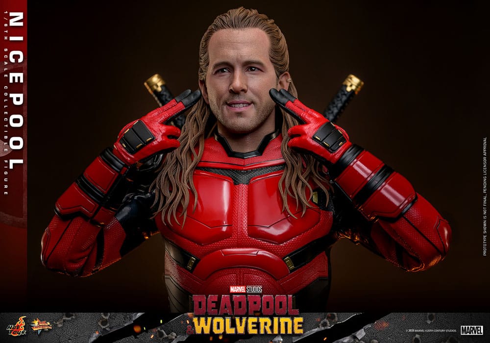 🧪 LAB | SU ORDINAZIONE Deadpool & Wolverine Movie Masterpiece Action Figure 1/6 Nicepool 30 cm