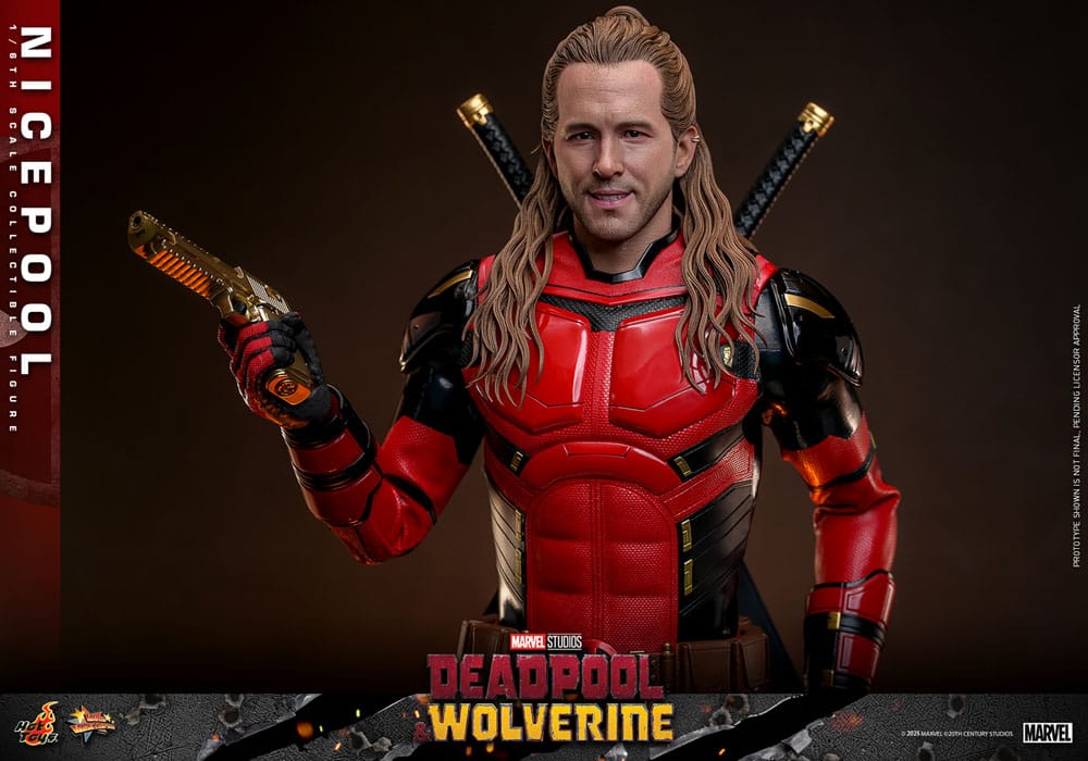 🧪 LAB | SU ORDINAZIONE Deadpool & Wolverine Movie Masterpiece Action Figure 1/6 Nicepool 30 cm