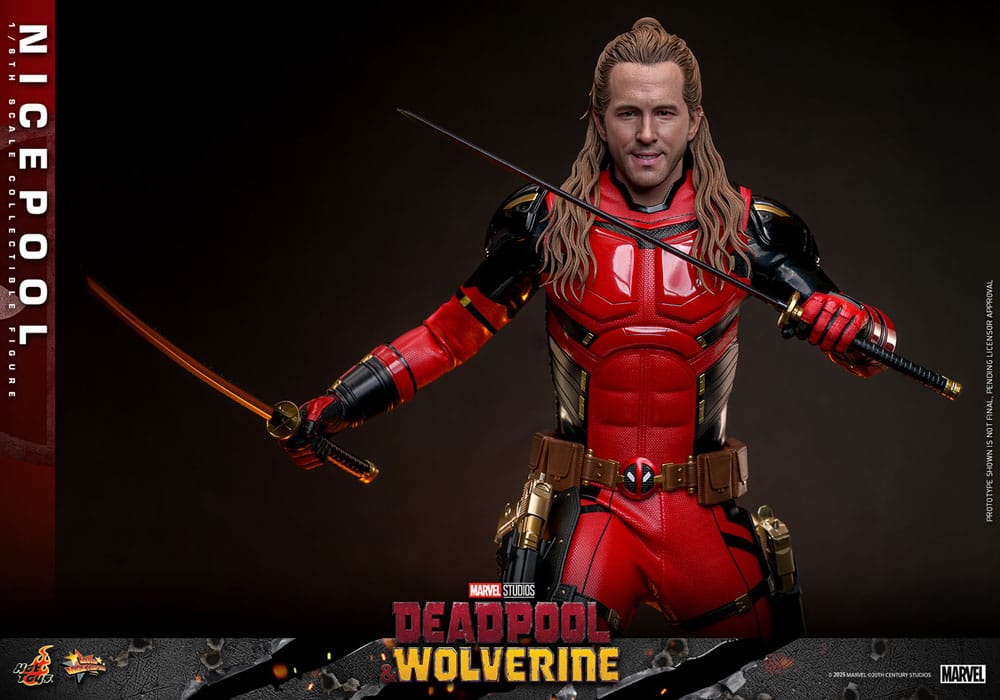 🧪 LAB | SU ORDINAZIONE Deadpool & Wolverine Movie Masterpiece Action Figure 1/6 Nicepool 30 cm