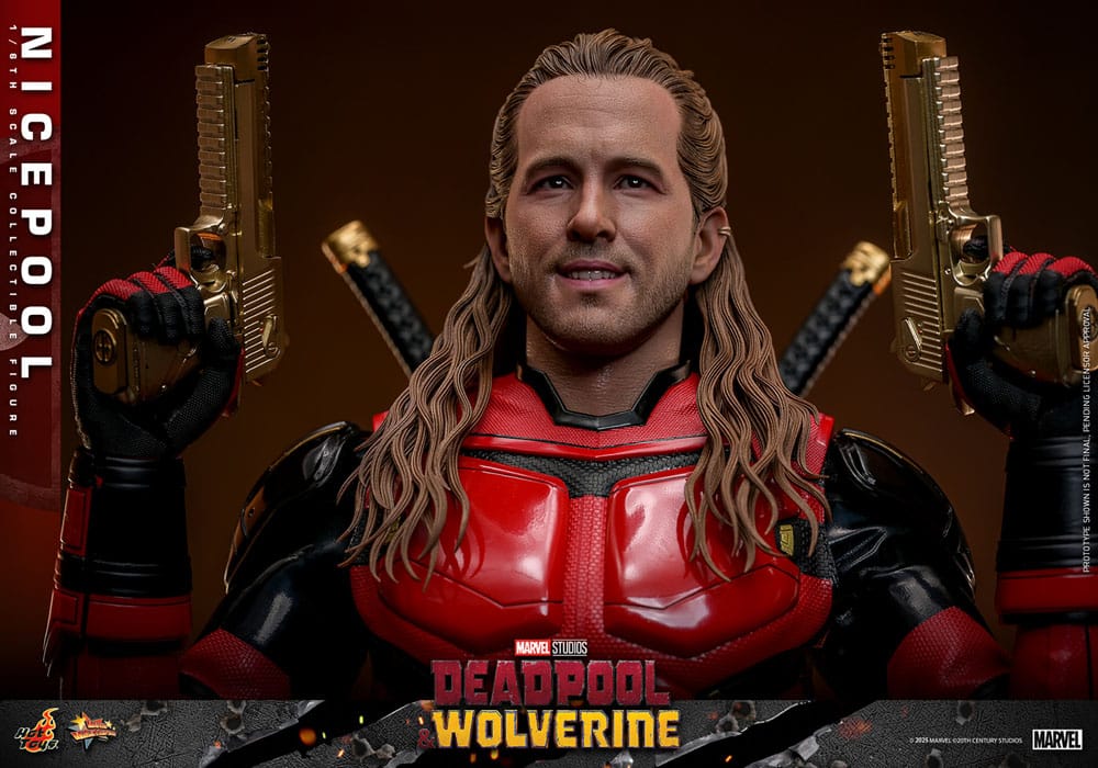🧪 LAB | SU ORDINAZIONE Deadpool & Wolverine Movie Masterpiece Action Figure 1/6 Nicepool 30 cm