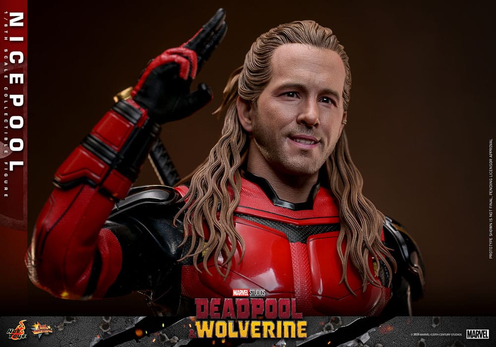 🧪 LAB | SU ORDINAZIONE Deadpool & Wolverine Movie Masterpiece Action Figure 1/6 Nicepool 30 cm