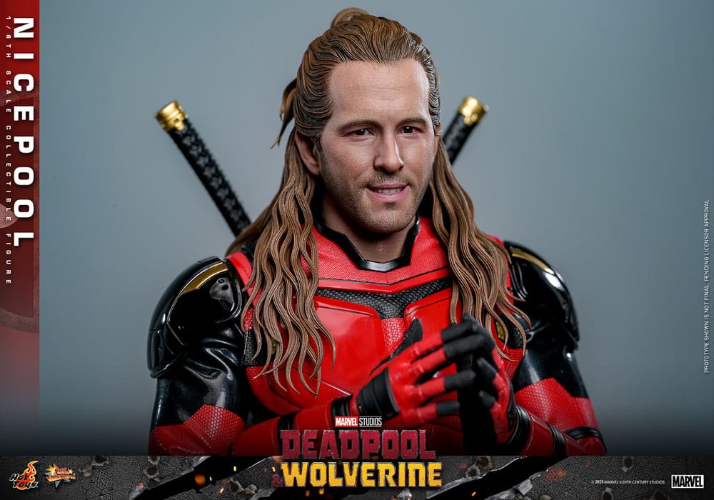 🧪 LAB | SU ORDINAZIONE Deadpool & Wolverine Movie Masterpiece Action Figure 1/6 Nicepool 30 cm