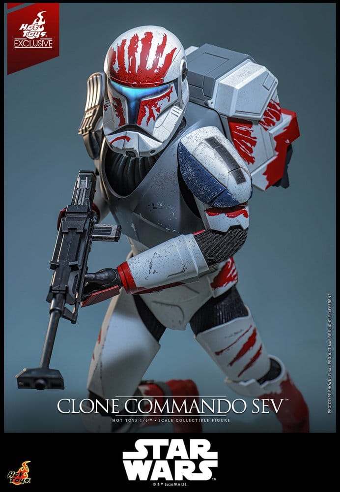 🧪 LAB | PREORDINE+ 03/2027 Star Wars: The Clone Wars Television Masterpiece Action Figure 1/6 Clone Commando Sev (Hot Toys Exclusive) 30 cm