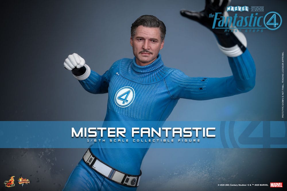 PREORDER+ 12/2026 The Fantastic Four: First Steps Movie Masterpiece Action Figure 1/6 Mister Fantastic 30 cm (PREORDER NOT CANCELABLE)
