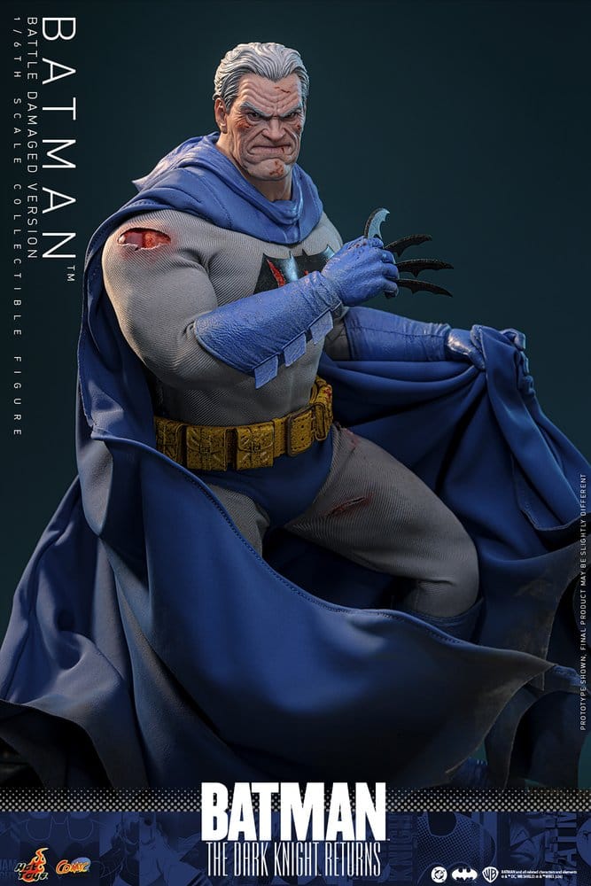 🧪 LAB | PREORDINE+ 07/2027 Batman: The Dark Knight Returns Comic Masterpiece Action Figure 1/6 Batman (Battle Damaged Version) 32 cm