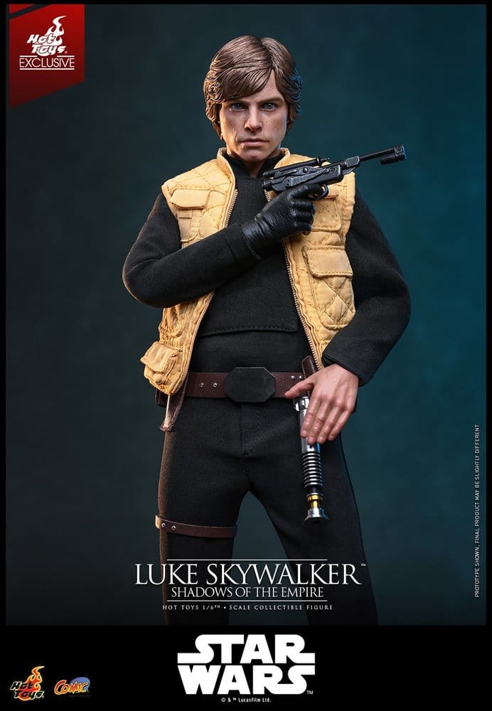 🧪 LAB | PREORDINE+ 03/2027 Star Wars Comic Masterpiece Action Figure 1/6 Luke Skywalker (Shadows Of The Empire) (Hot Toys Exclusive) 28 cm