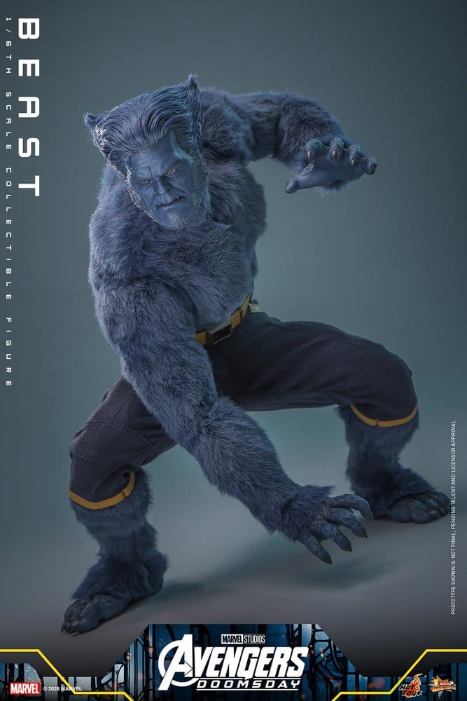 🧪 LAB | PREORDINE+ 12/2027 Marvel X-Men Movie Masterpiece Action Figure 1/6 Beast (Collector Edition) 33 cm