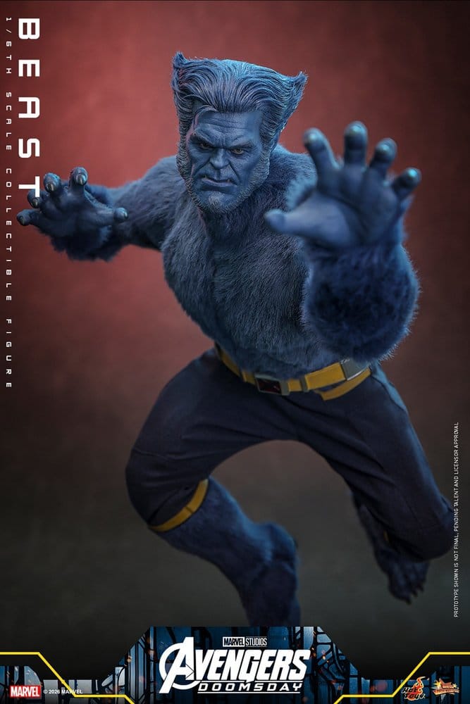 🧪 LAB | PREORDINE+ 12/2027 Marvel X-Men Movie Masterpiece Action Figure 1/6 Beast (Collector Edition) 33 cm