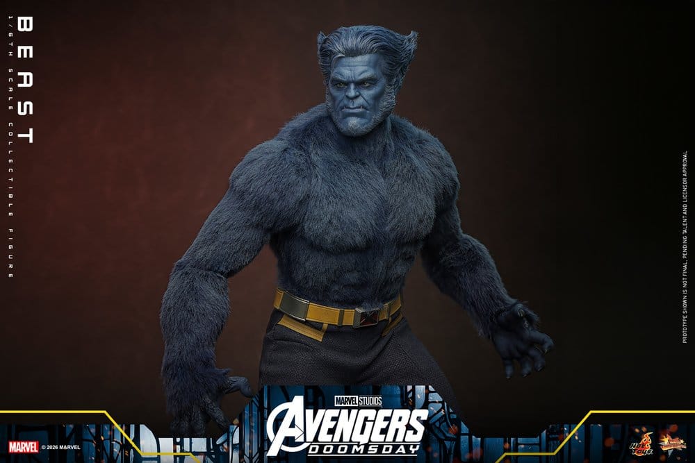 🧪 LAB | PREORDINE+ 12/2027 Marvel X-Men Movie Masterpiece Action Figure 1/6 Beast (Collector Edition) 33 cm