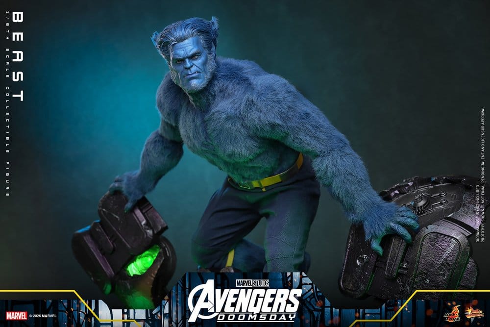 🧪 LAB | PREORDINE+ 12/2027 Marvel X-Men Movie Masterpiece Action Figure 1/6 Beast (Collector Edition) 33 cm