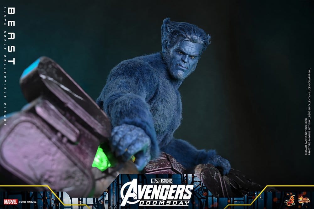 🧪 LAB | PREORDINE+ 12/2027 Marvel X-Men Movie Masterpiece Action Figure 1/6 Beast (Collector Edition) 33 cm