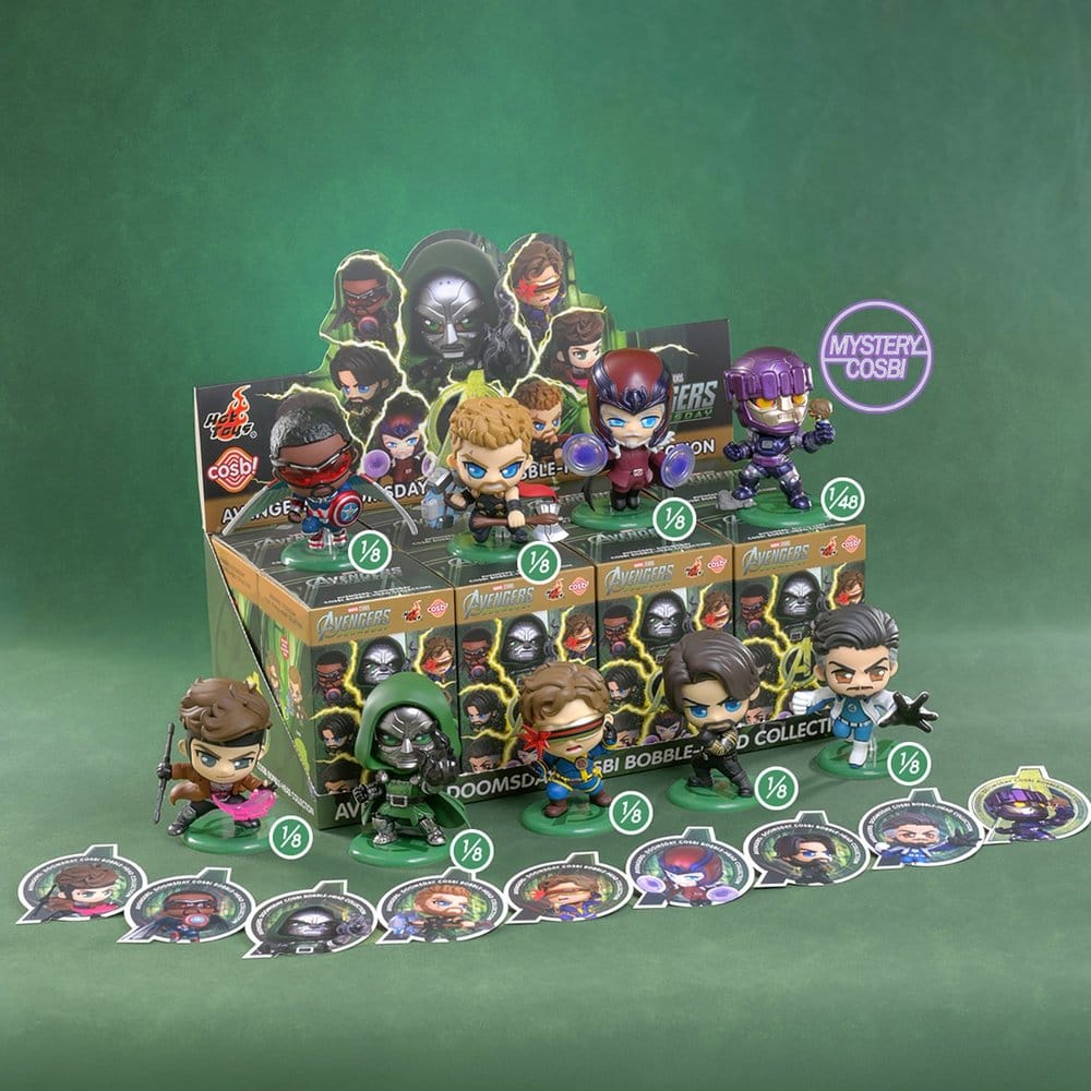🧪 LAB | PREORDINE+ 12/2026 Marvel Cosbi Minifigures 11 cm Avengers: Doomsday Blind Box Display (8)