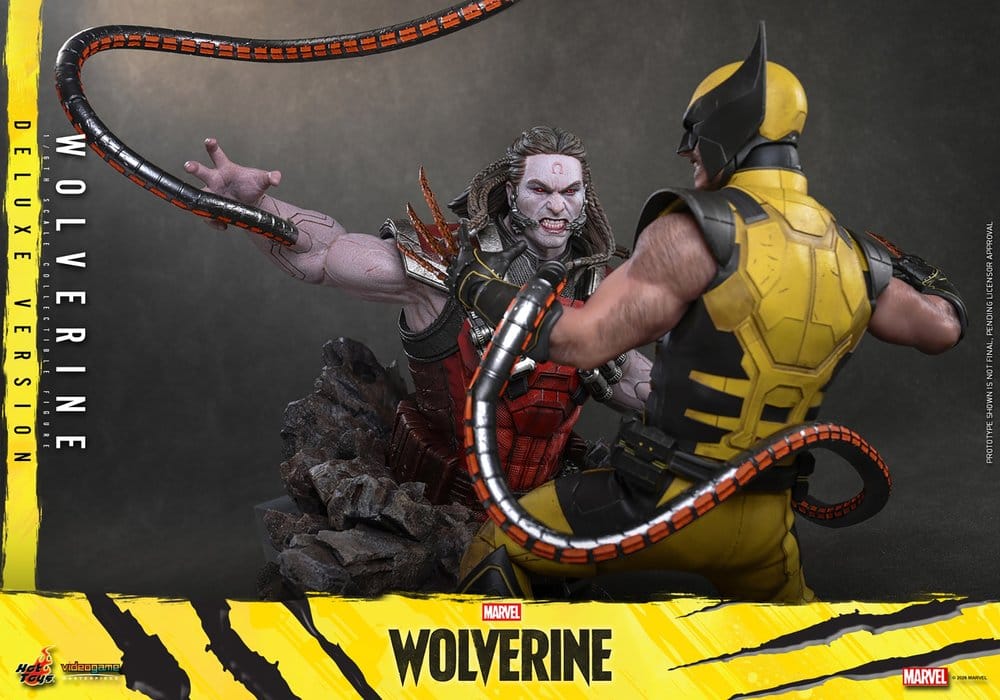 🧪 LAB | PREORDINE+ 12/2027 Marvel Video Game Masterpiece Action Figure 1/6 Wolverine (Deluxe Version) 29 cm