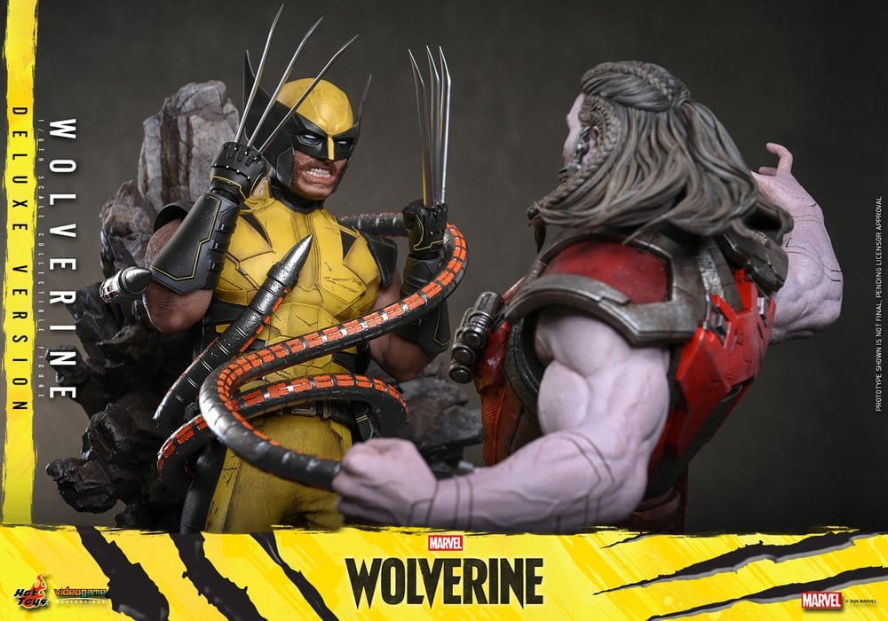 🧪 LAB | PREORDINE+ 12/2027 Marvel Video Game Masterpiece Action Figure 1/6 Wolverine (Deluxe Version) 29 cm