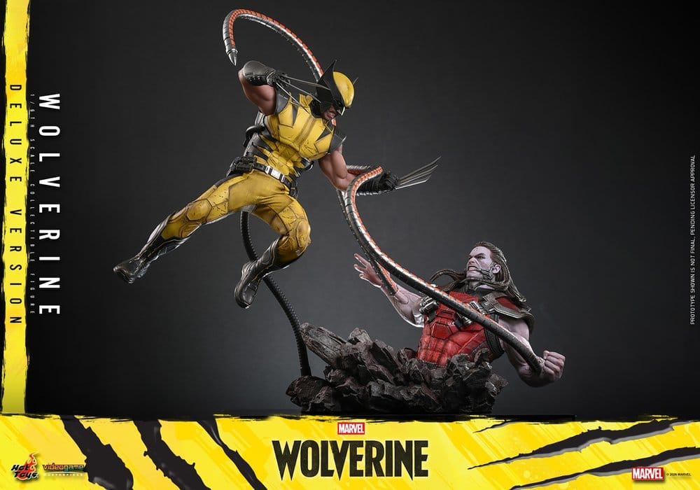🧪 LAB | PREORDINE+ 12/2027 Marvel Video Game Masterpiece Action Figure 1/6 Wolverine (Deluxe Version) 29 cm