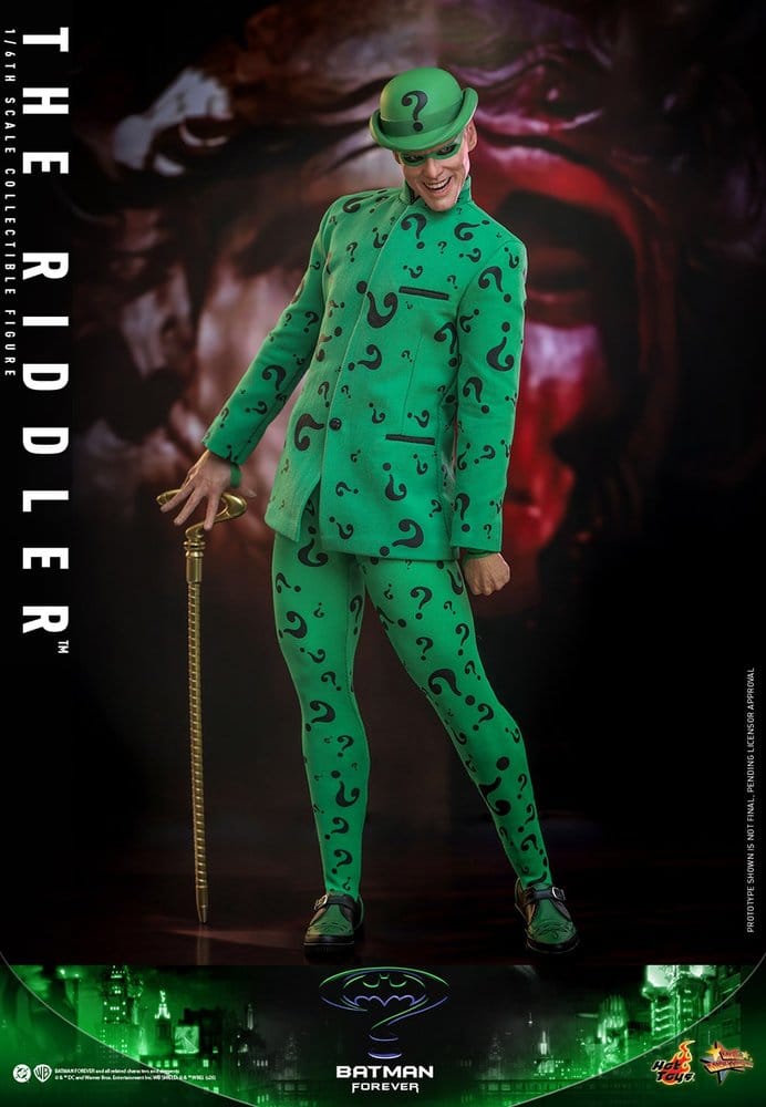 🧪 LAB | PREORDINE+ 12/2027 DC Comics Batman Forever Movie Masterpiece Action Figure 1/6 Riddler 31 cm