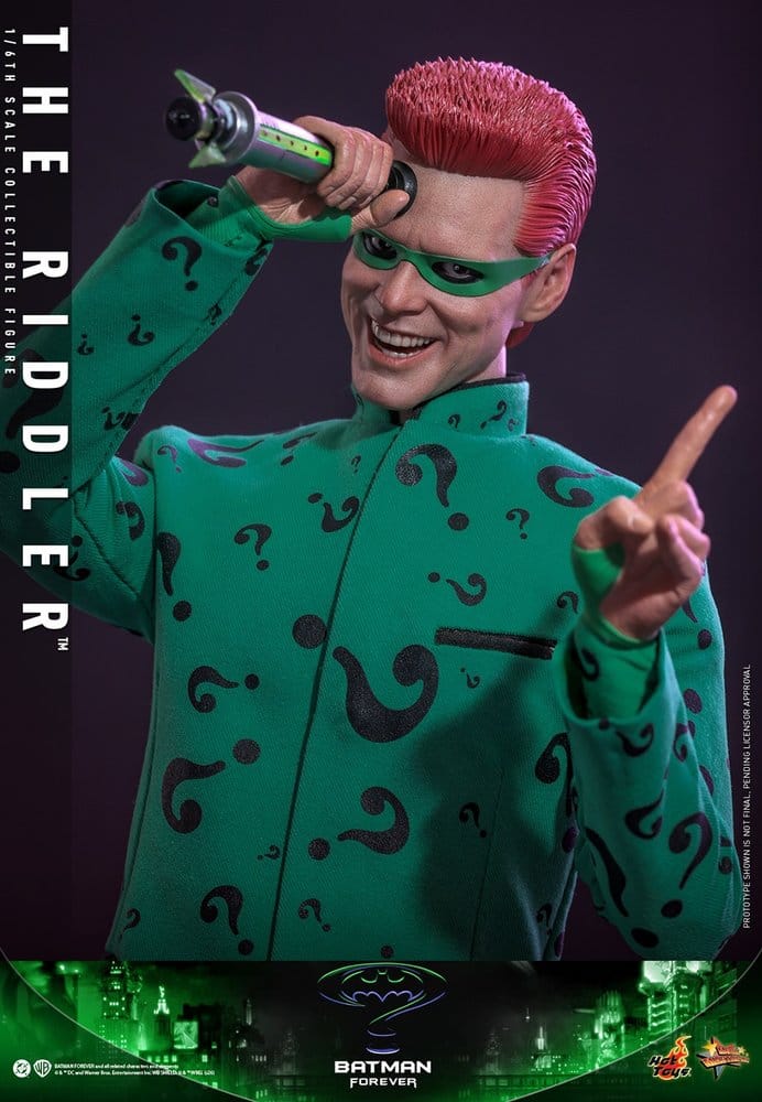 🧪 LAB | PREORDINE+ 12/2027 DC Comics Batman Forever Movie Masterpiece Action Figure 1/6 Riddler 31 cm