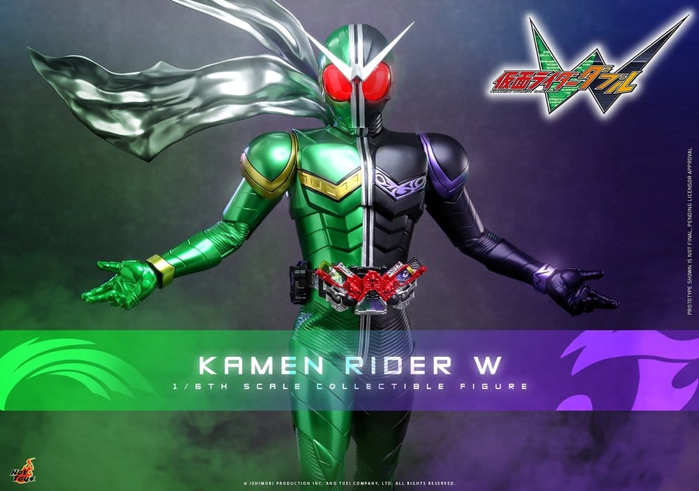 🧪 LAB | PREORDINE+ 12/2027 Kamen Rider Television Masterpiece Series Action Figure 1/6 Kamen Rider W 31 cm
