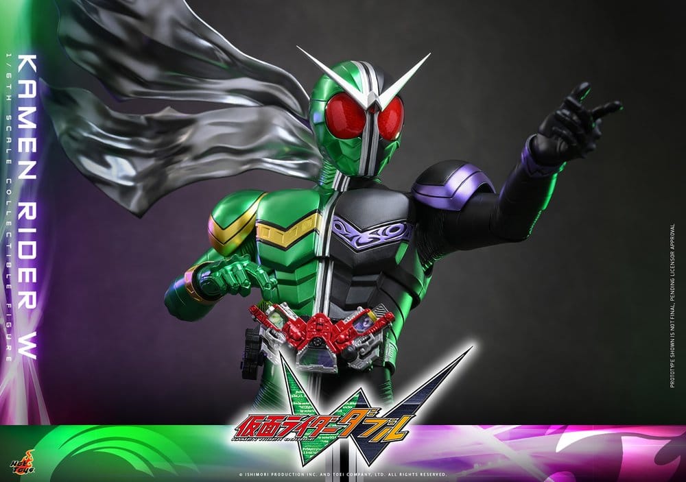 🧪 LAB | PREORDINE+ 12/2027 Kamen Rider Television Masterpiece Series Action Figure 1/6 Kamen Rider W 31 cm