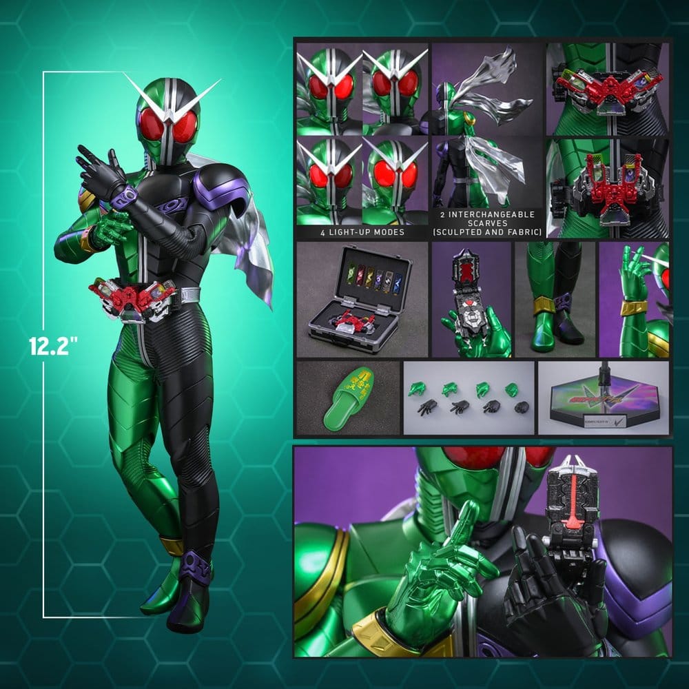 🧪 LAB | PREORDINE+ 12/2027 Kamen Rider Television Masterpiece Series Action Figure 1/6 Kamen Rider W 31 cm