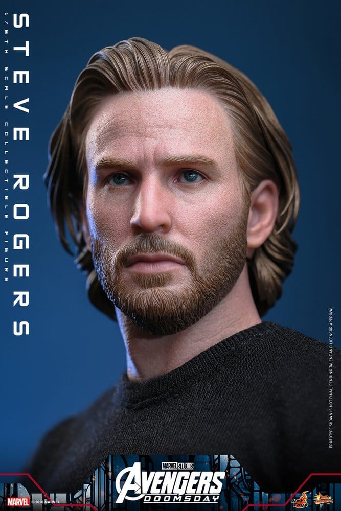 🧪 LAB | PREORDINE+ 12/2027 Marvel Avengers: Doomsday Movie Masterpiece Action Figure 1/6 Steve Rogers 31 cm