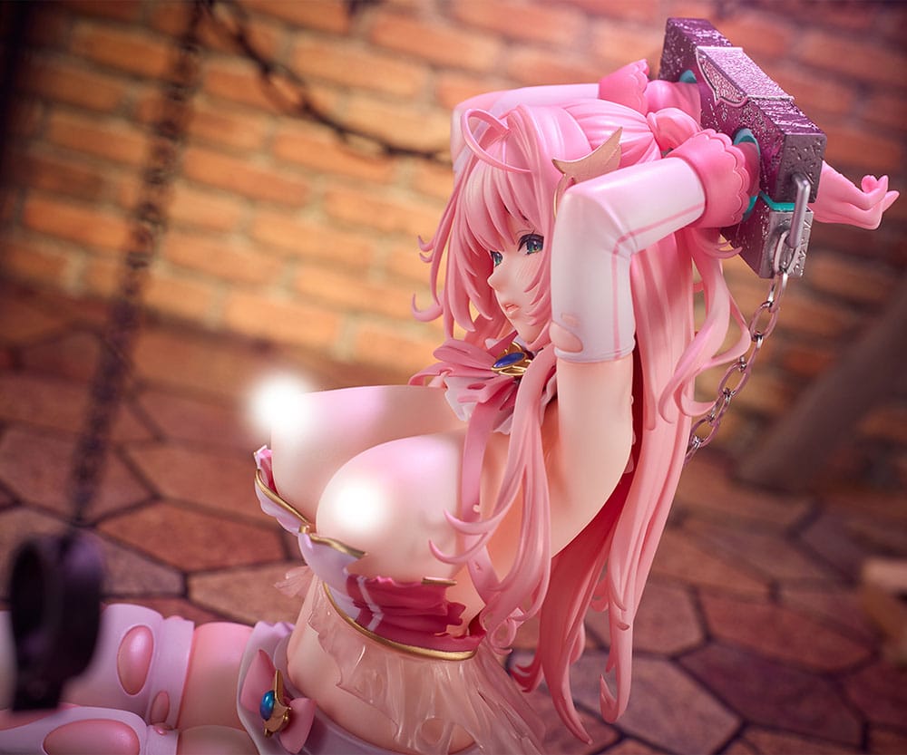 PREORDINE 06/2026 With the Snap of My Fingers, Forced Ovulation Hypnosis Statue 1/5 Marble, the Heroine of Justice DX Ver. 19 cm (18+) (PREORDINE NON CANCELLABILE)