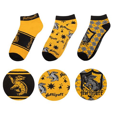 AUF BESTELLUNG Harry Potter Söckchen 3er-Pack Hufflepuff