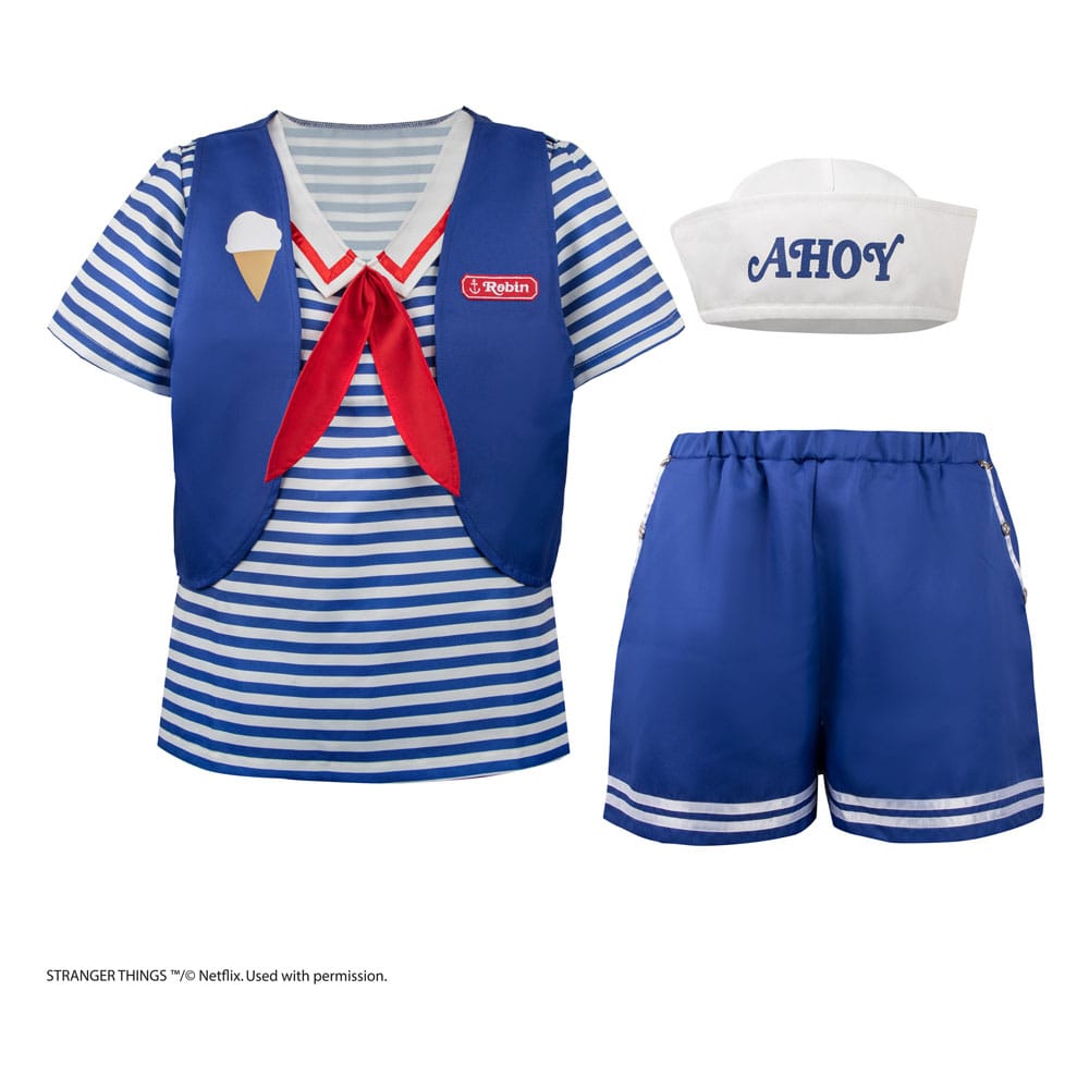 MADE TO ORDER Stranger Things: Scoops Ahoy Robin Costume Size S/M