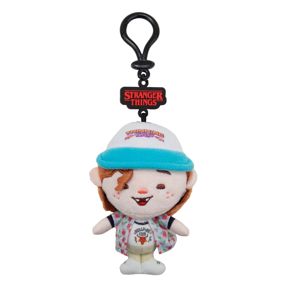 SU ORDINAZIONE Stranger Things Plush Keychain Dustin Henderson 12 cm