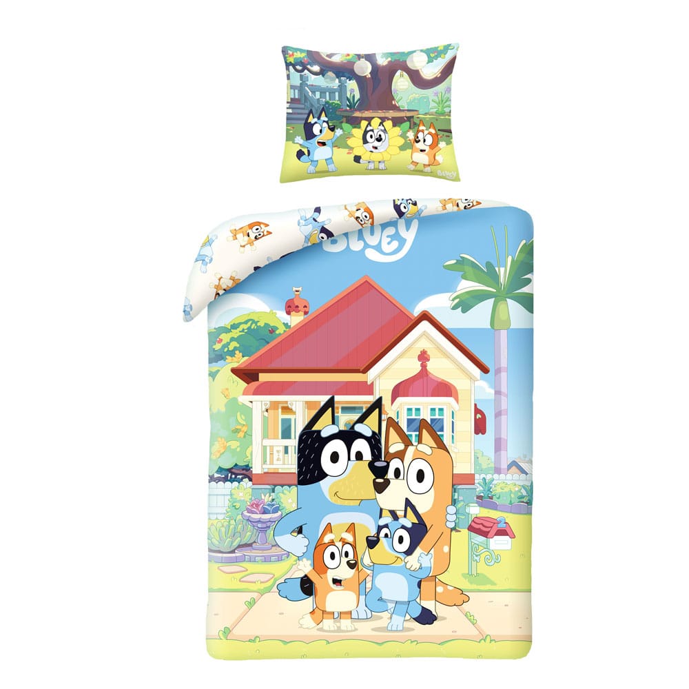 SU ORDINAZIONE Bluey Duvet Set Ver. 1 140 x 200 cm / 70 x 90 cm