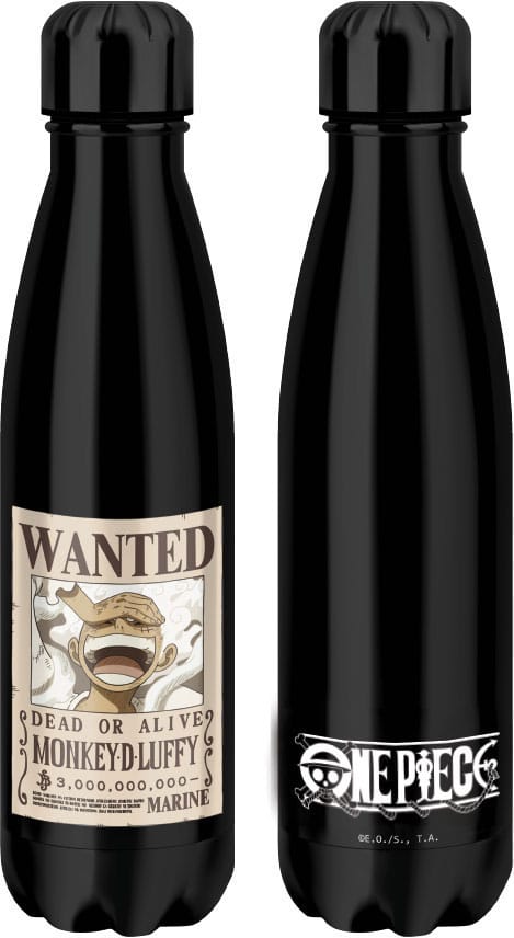 Auf Bestellung gefertigte One Piece Thermo-Wasserflasche Luffy Gear 5 Wanted AUSVERKAUFT