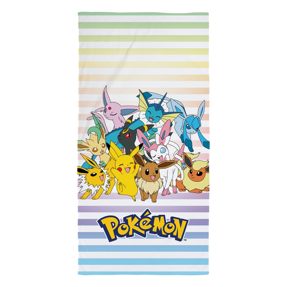 AUF BESTELLUNG Pokémon Handtuch Ver. 6 140 x 70 cm