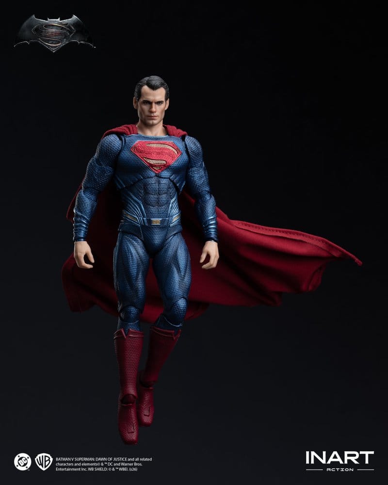 🧪 LAB | PREORDINE+ 04/2027 Batman vs Superman: Dawn of Justice Action Figure 1/12 Superman 17 cm