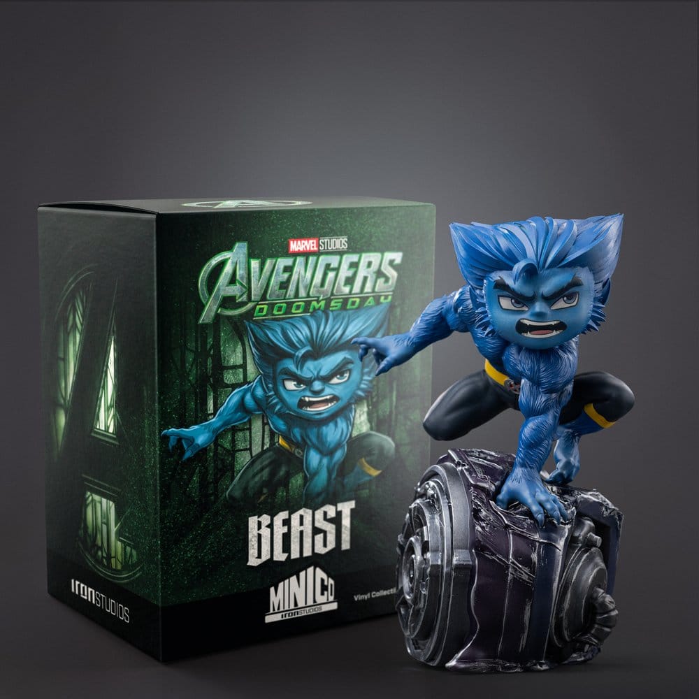 🧪 LAB | PREORDINE+ 03/2027 Avengers: Doomsday MiniCo Mini Figure Beast (Hank McCoy) 17 cm