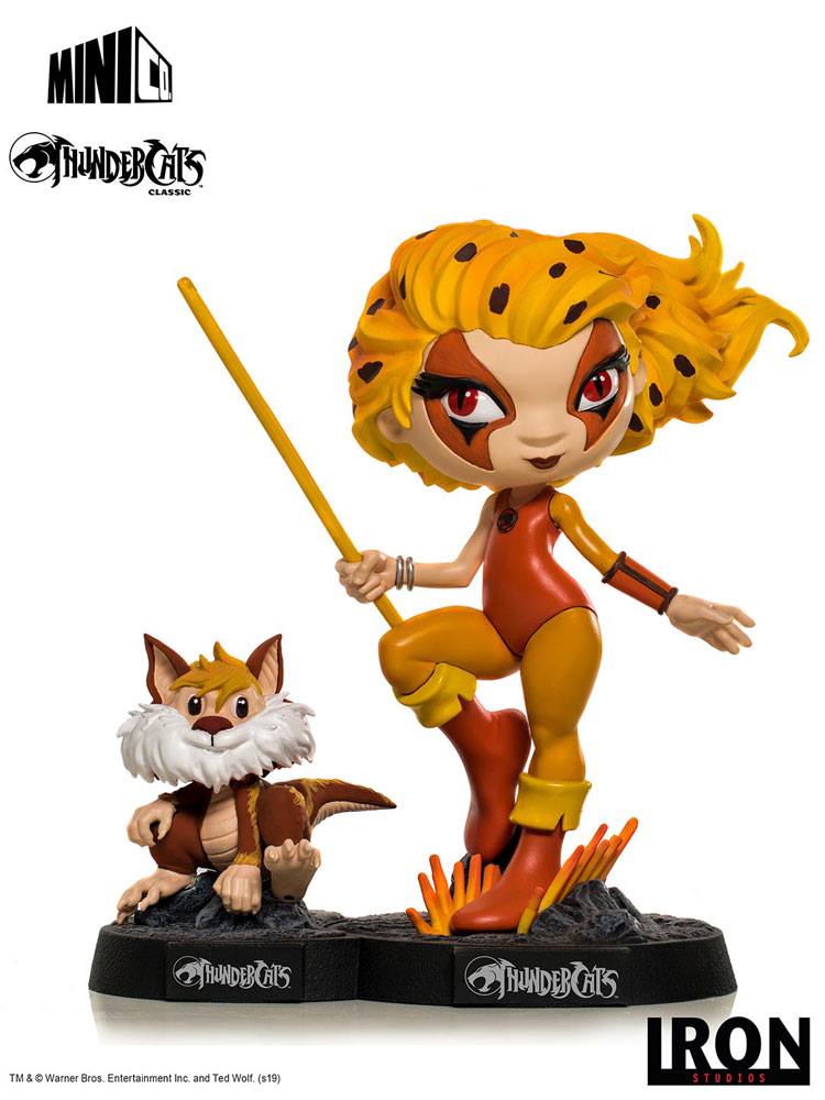 Thundercats Mini Co. PVC-Figur Cheetara &amp; Snarf 13 cm – AUSVERKAUFT