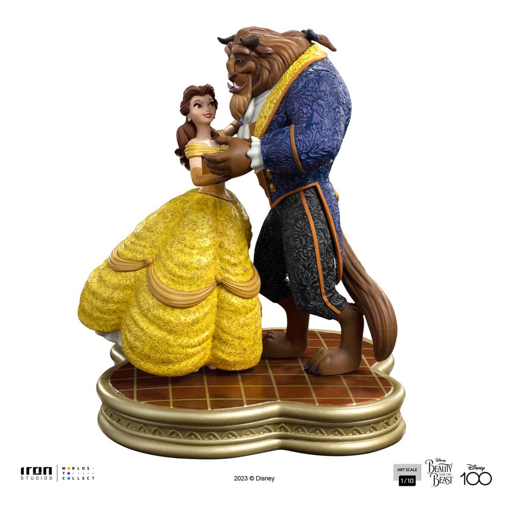 SU ORDINAZIONE Disney Art Scale Statue 1/10 Beauty and the Beast 29 cm ESAURITO