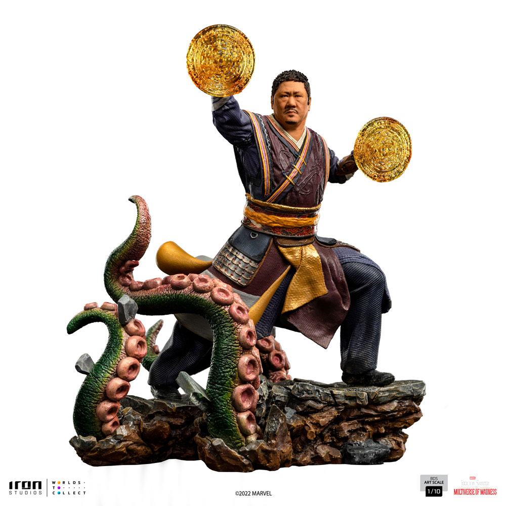 SU ORDINAZIONE Doctor Strange in the Multiverse of Madness BDS Art Scale Statue 1/10 Wong 22 cm *PREZZO SPECIALE*