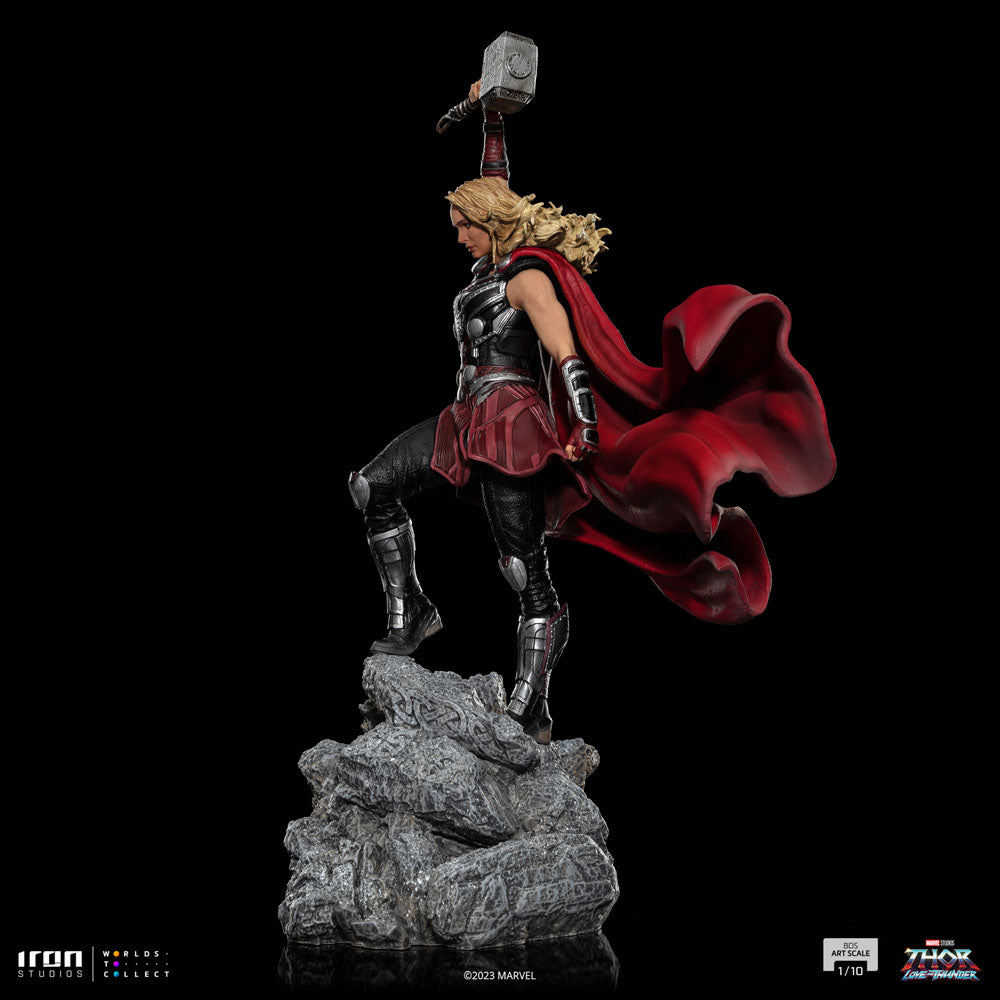 PREORDINE CHIUSO Thor: Love and Thunder BDS Art Scale Statue 1/10 Mighty Thor Jane Foster 29 cm