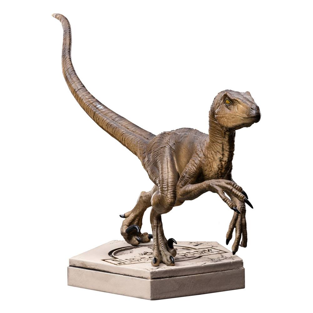 SU ORDINAZIONE Jurassic World Icons Statue Velociraptor B 9 cm ESAURITO