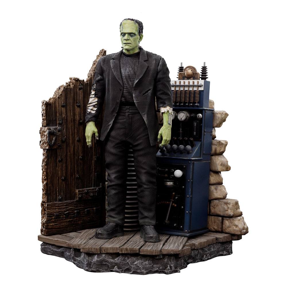SU ORDINAZIONE Universal Monsters Deluxe Art Scale Statue 1/10 Frankenstein Monster 24 cm