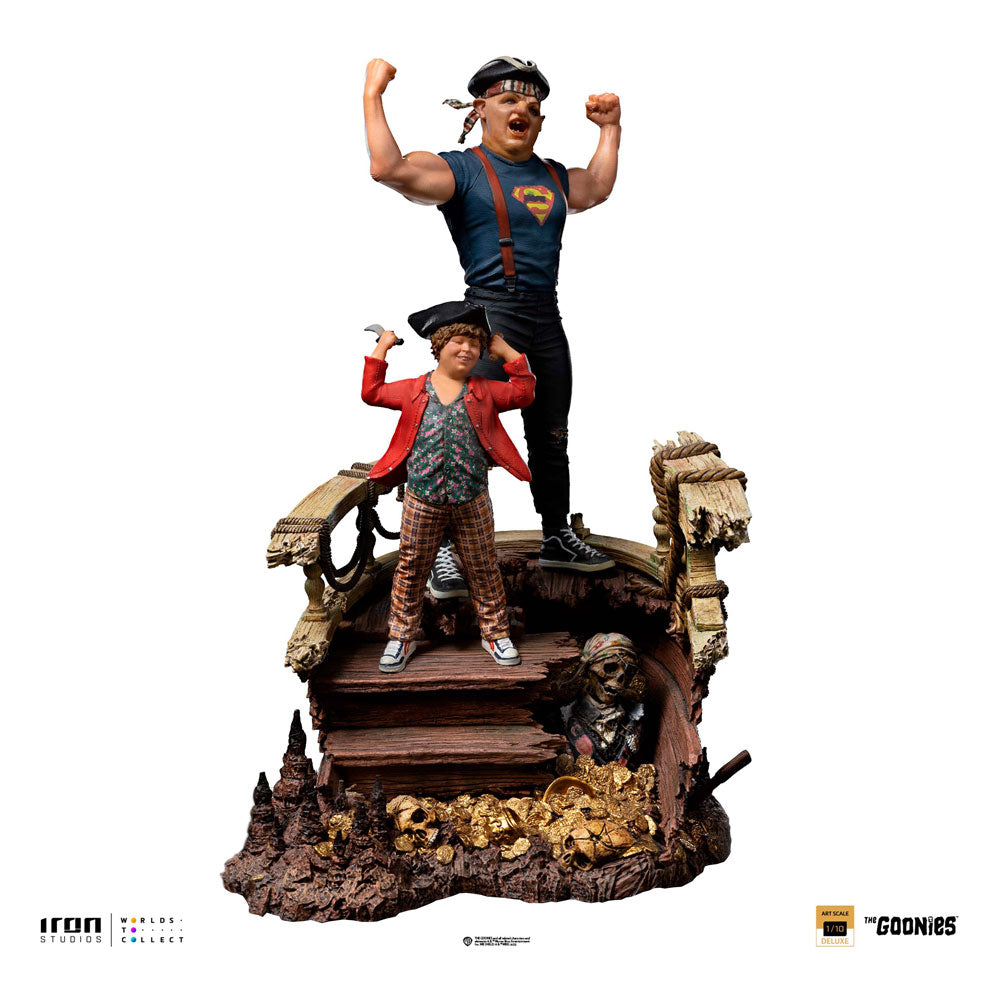 PREORDINE CHIUSO The Goonies Deluxe Art Scale Statue 1/10 Sloth and Chunk 30 cm