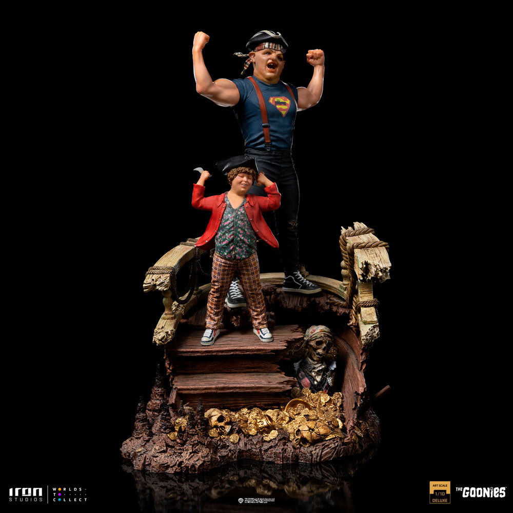 PREORDINE CHIUSO The Goonies Deluxe Art Scale Statue 1/10 Sloth and Chunk 30 cm