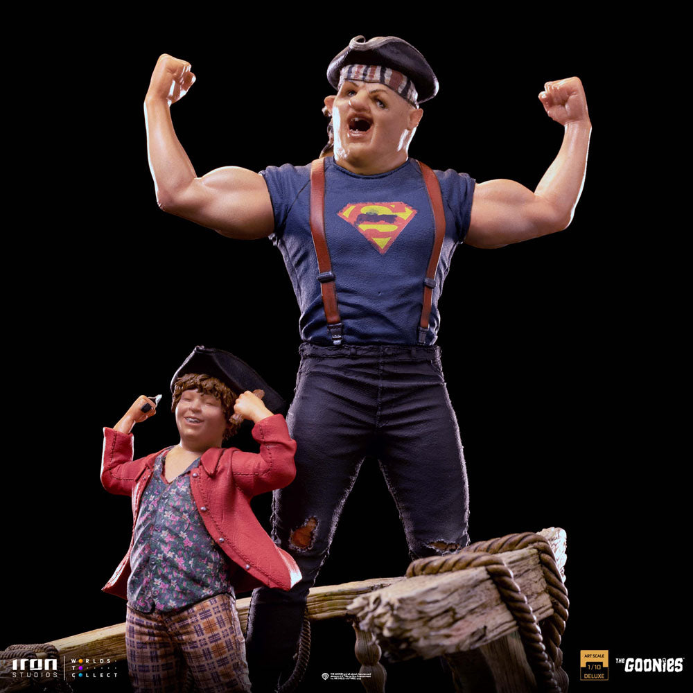 PREORDINE CHIUSO The Goonies Deluxe Art Scale Statue 1/10 Sloth and Chunk 30 cm