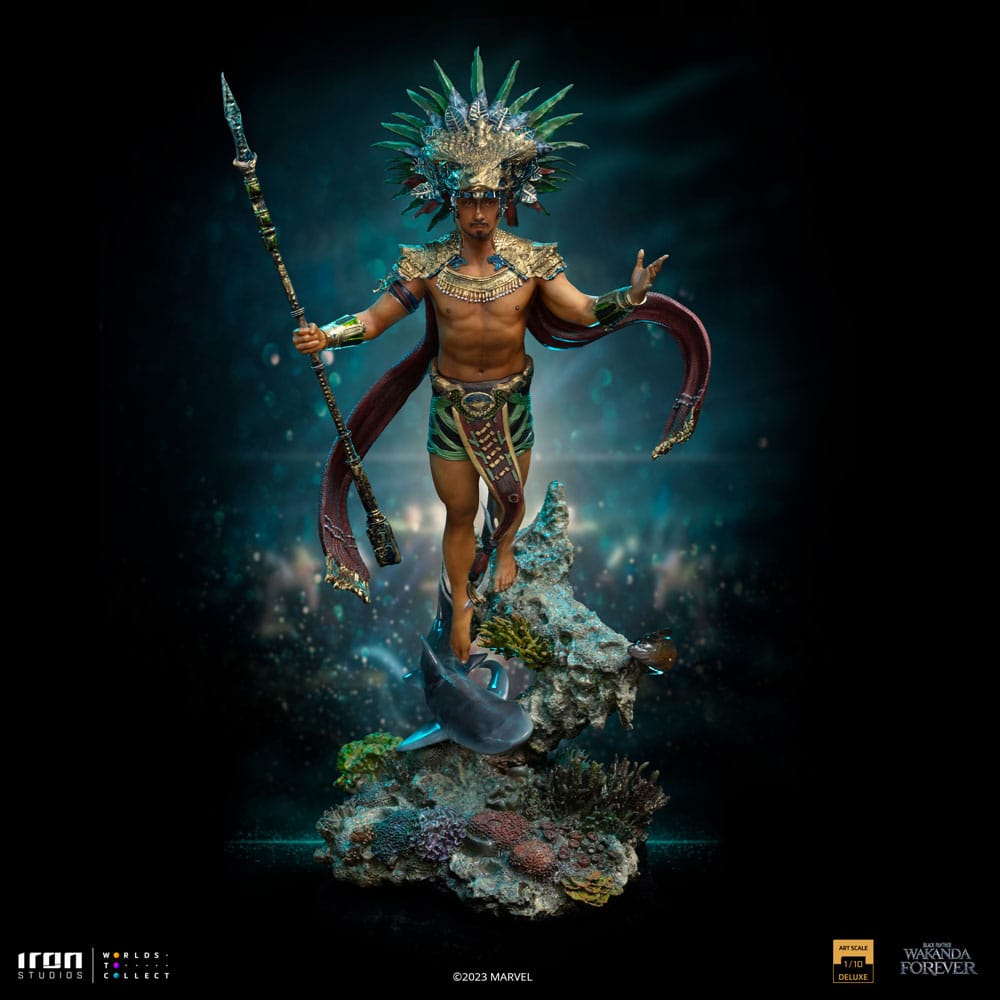 PREORDINE ESAURITO Black Panther: Wakanda Forever Deluxe Art Scale Statue 1/10 King Namor 27 cm
