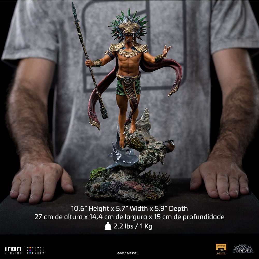 PREORDINE ESAURITO Black Panther: Wakanda Forever Deluxe Art Scale Statue 1/10 King Namor 27 cm